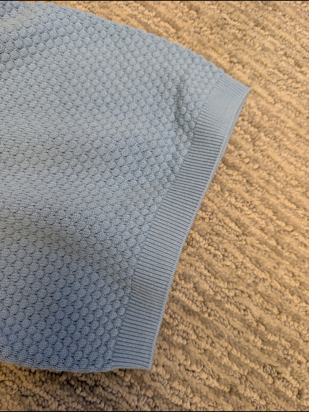 Psycho Bunny Light Blue Knit Polo - Picture 3 of 6